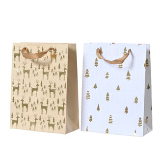 Kaemingk sac cadeau papier 2ass | 4 pièces