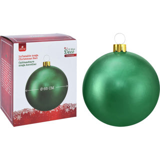 Autres marques Bauble de Noël gonflable 65 cm vert