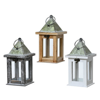 Lanterne en bois d'épicéa 3kl.ass fsc 100% | 3 pièces