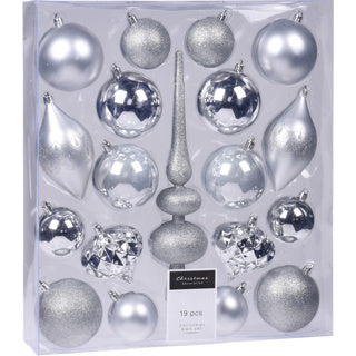 Hangdo de Noël Set 19sts Silver