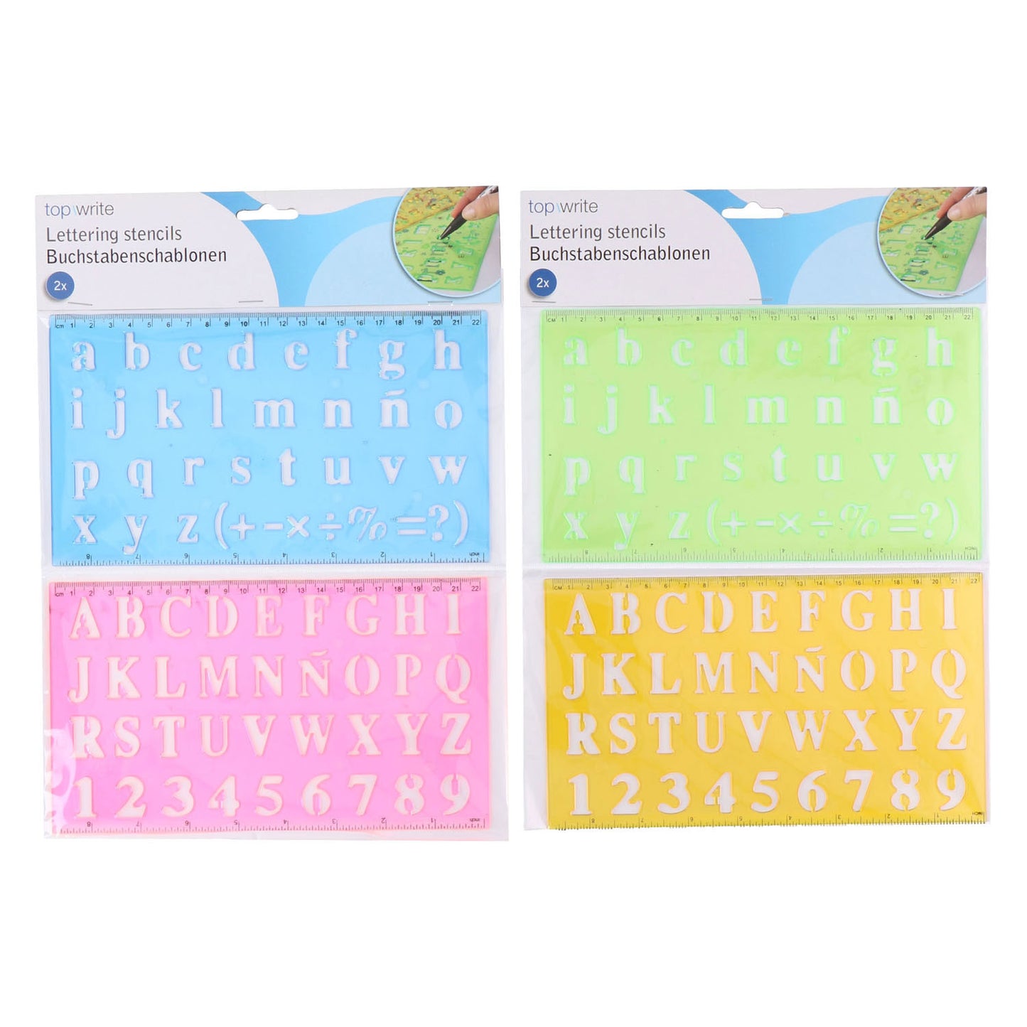 Modèle d'alphabet, 2dlg.