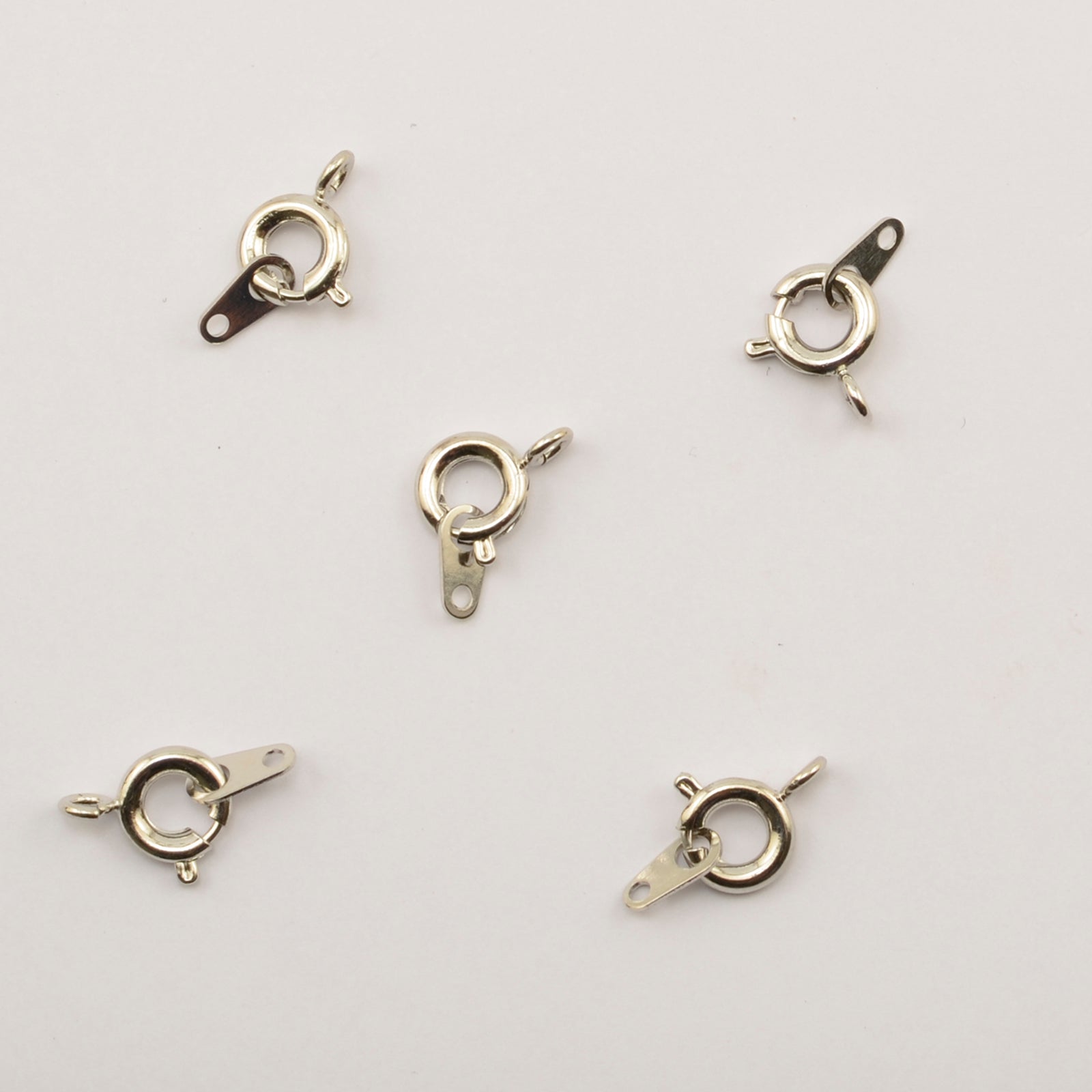 Vaessen creative • fermoir 7mm 144pcs argent