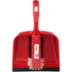Pelle et pelle en plastique 22cm rouge