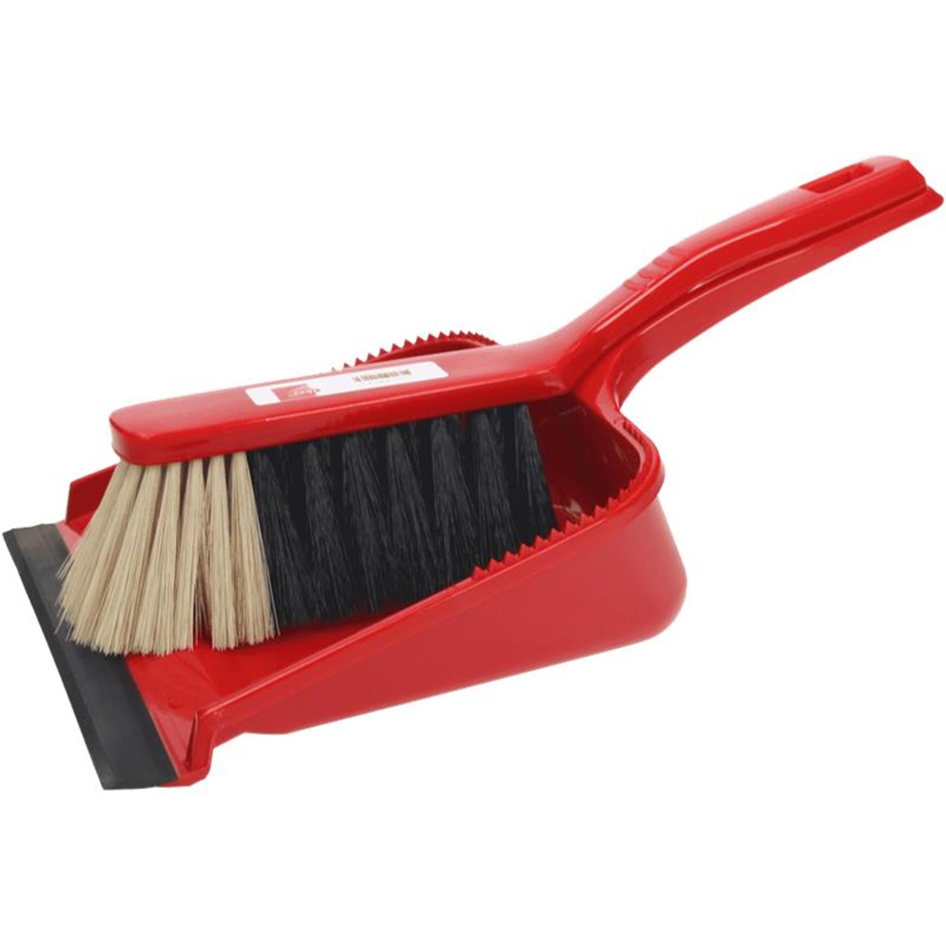 Pelle et pelle en plastique 22cm rouge