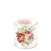 Bougie d'ambiance sara crème ø7,5xh8cm