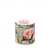 Bougie d'ambiance composition petites pivoines
