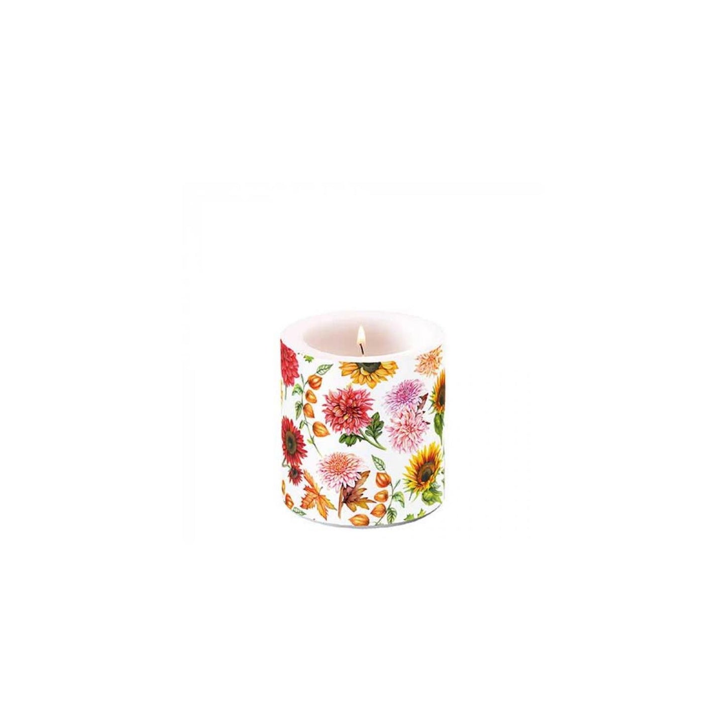 Bougie Ambiente petite floraison d'automne