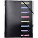 Dossier de tri exacompta 56181e polypropylène 25x32cm a4 noir