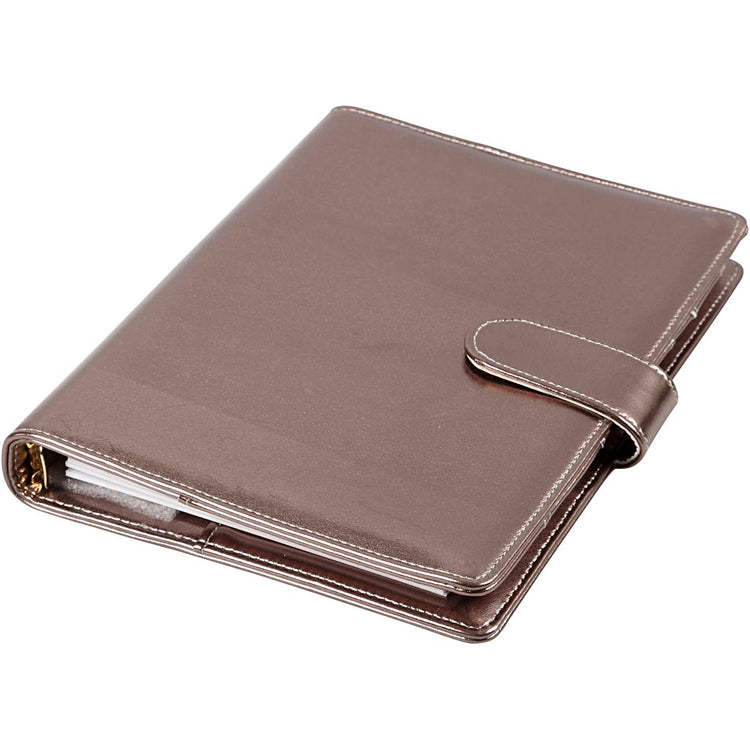 Creativ company planning bullet journal, dim. 19x23,5x4 cm, classeur à anneaux, gris métallisé foncé, 1 pièce