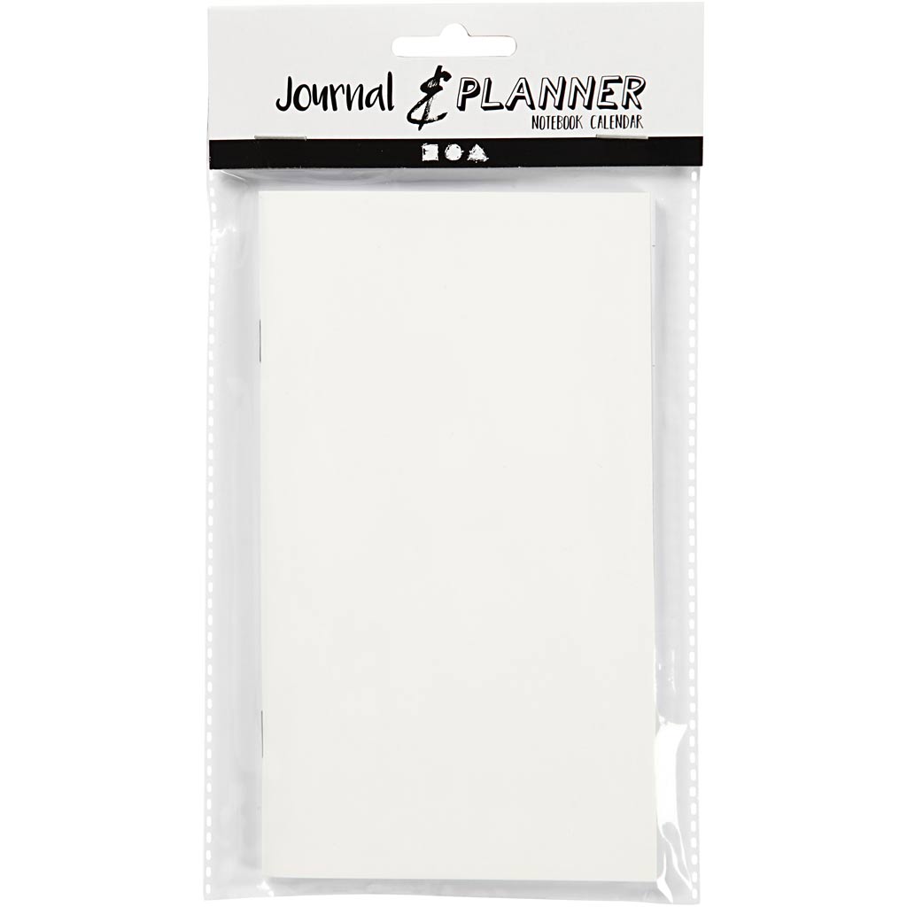 Carnet d'entreprise Creativ, dimension 9,5x16,6 cm, nombre de pages 34, 100 g, blanc, 1 pièce