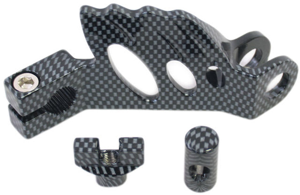 Clé de frein Edge universelle scooter arrière Wing carbon look