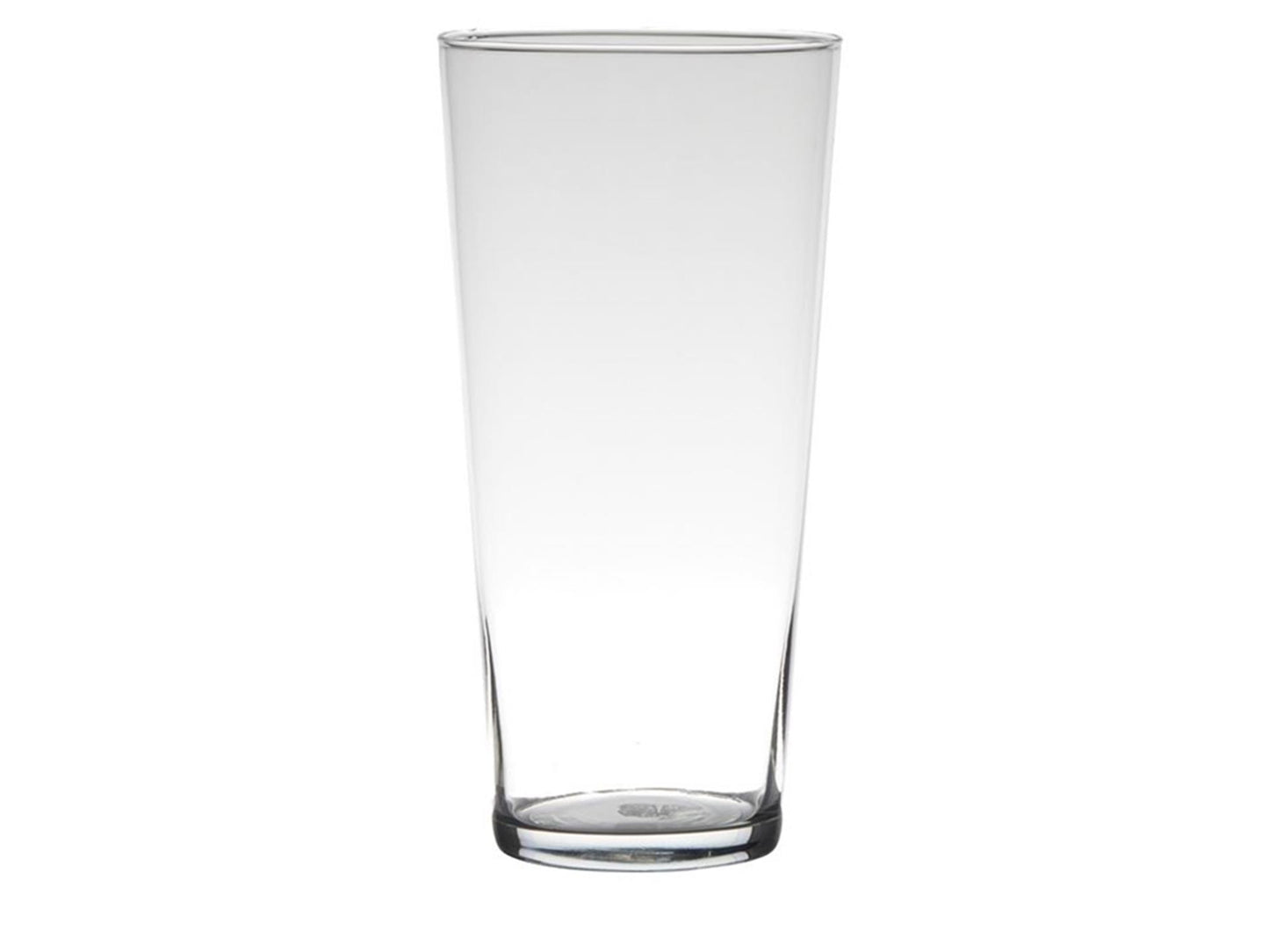 Hakbijl vase en verre essentials verre conique ø16xh29cm