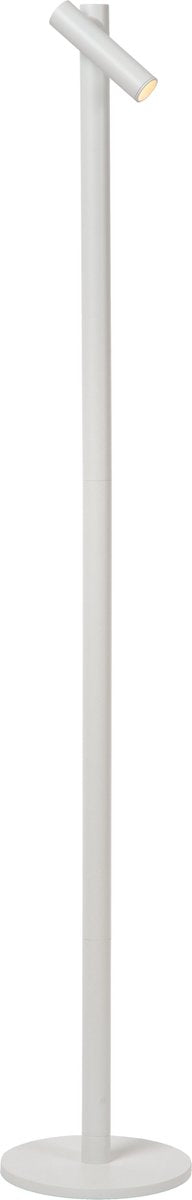 Lucide antrim - lampe de lecture rechargeable intérieur extérieur - batterie - LED dimmable - 1x2,2W 2700K - IP54 - avec station de recharge sans fil - blanc