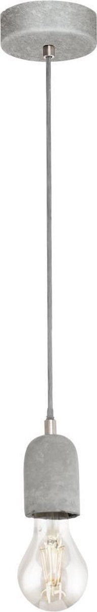 Eglo silvares - suspension - 1 lumière - gris