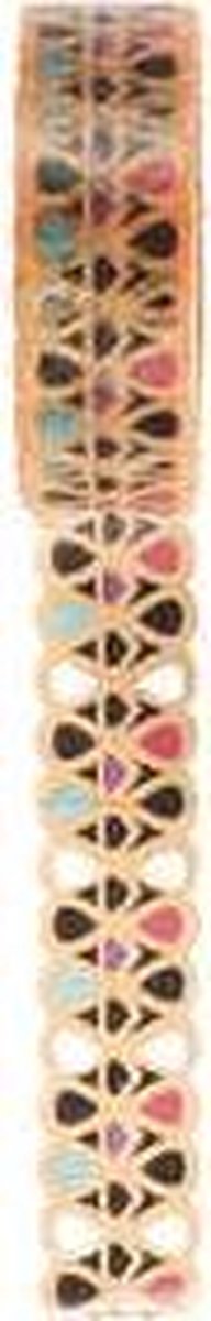 Ruban washi en dentelle Creativ company, l: 15 mm, 5 m 1 rouleau
