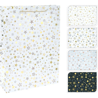 Sac cadeau grand modèle 4ass | 12 pièces