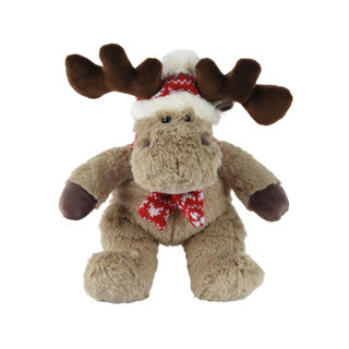 Peluche renne.15cm x l.10cm x h.20cm | 2 pièces