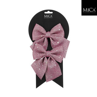 Edelman noeud lilas 2 pièces - l12xw13xh1cm | 5 pièces