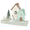 Christmas Tealight House House 3 Assorti