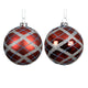 Boule de Noël pp 2col assdia8cm | 12 pièces