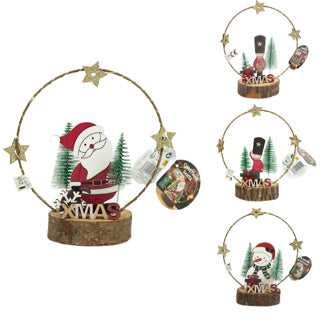 Figure de Noël sur la LED standard 4 Assorti