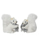 Kaemingk écureuil polyester 2assl.13cm x l.7cm x h.15cm | 2 pièces