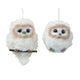 Fourrure artificielle hibou Kaemingk 2assl.6cm x l.6cm x h.8cm | 6 pièces
