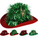 Chapeau de cowboy avec sapin de Noël 4ass | 2 pièces