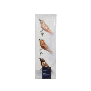 Verre oiseau mixl.3cm x l.8cm x h.3.5cm | 30 pièces