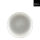 Edelman mila assiette décorative plastique recyclé argent h1,5xd25cm | 4 pièces