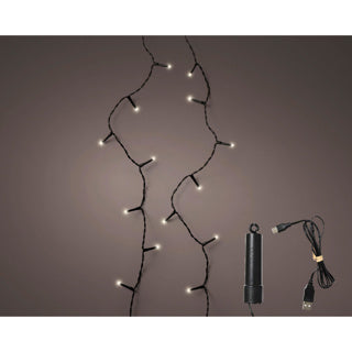 Kaemingk lumières led duracharge basic 8 fonctions effet scintillant extérieur 1500cm