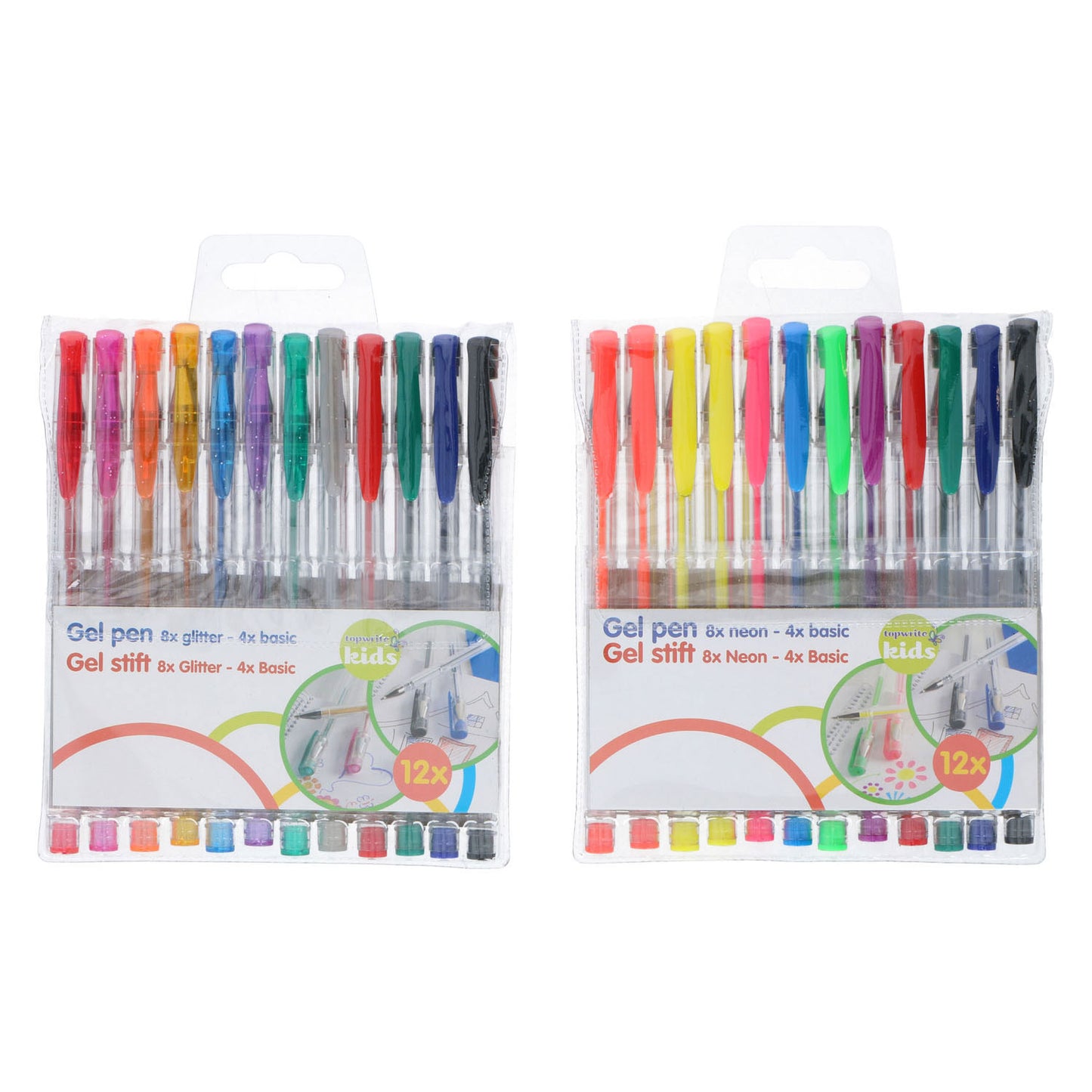 Stylos en gel, 12e.