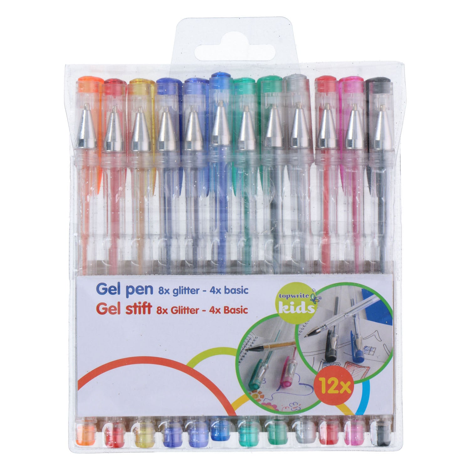 Stylos en gel, 12e.