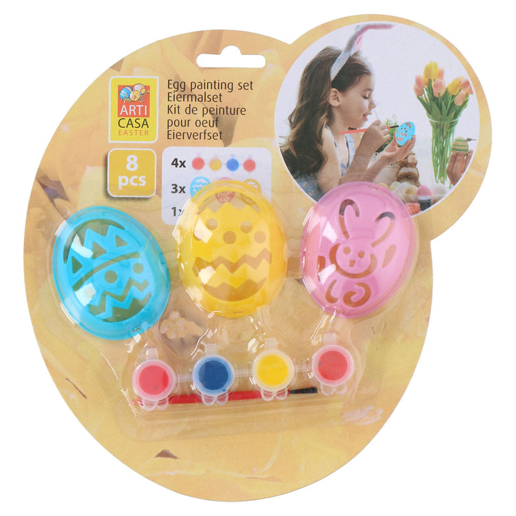 Modèles de réglage de la paint d'oeufs, 8dlg.