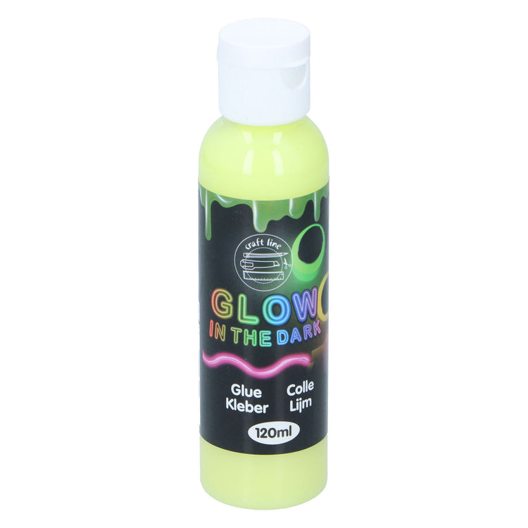 Ligne d'artisanat brille dans la colle foncée colorée 120 ml