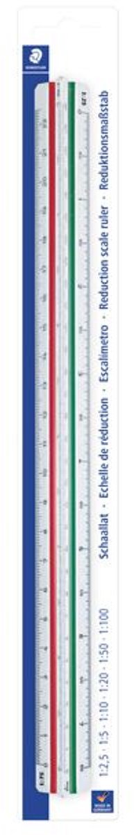 Staedtler Mars échelle bar division din - blister