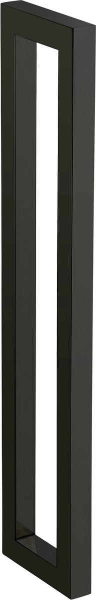 Wenko porte-serviettes mural reitani noir mat 40cm de haut - porte-serviettes - porte-serviettes