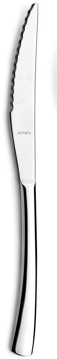 Amefa set de couteaux à découper métal havane acier inoxydable 12 pièces