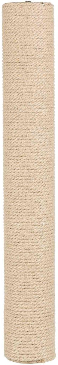 Trixie poteau de rechange jute - naturel 60x9x9 cm - avec fil et 2 vis