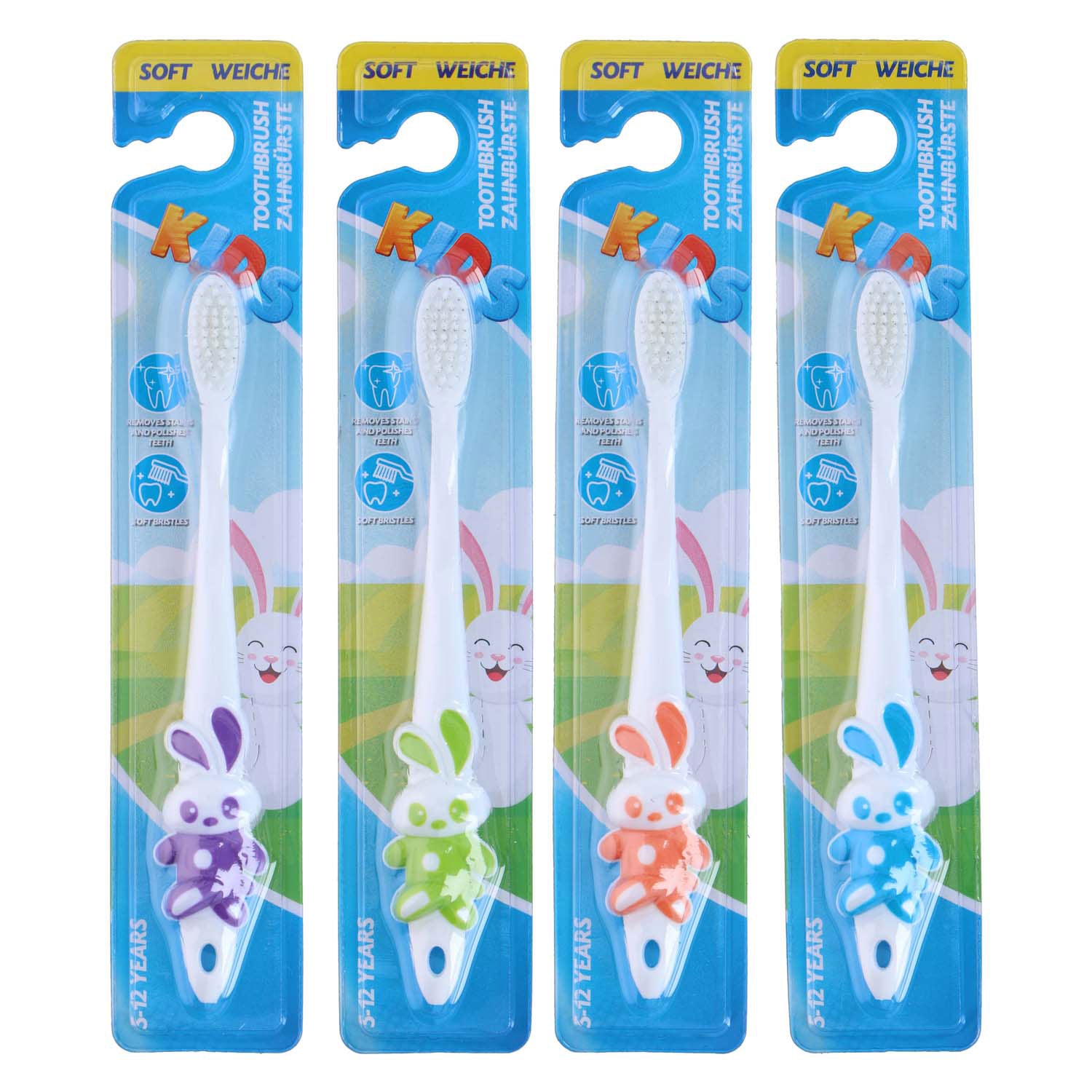 Brosse à dents souple pour enfants