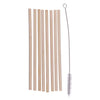 Pailles en bambou, 9 pcs.