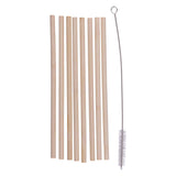 Pailles en bambou, 9 pcs. - afbeelding 1