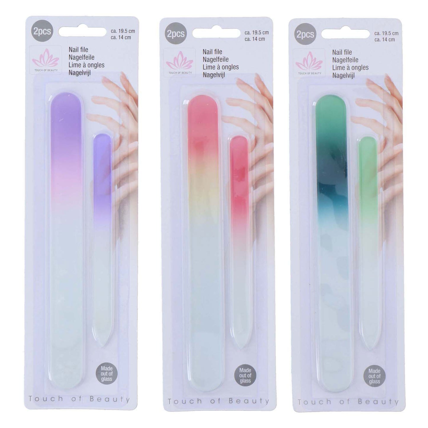 Lime à ongles, 2 pcs.