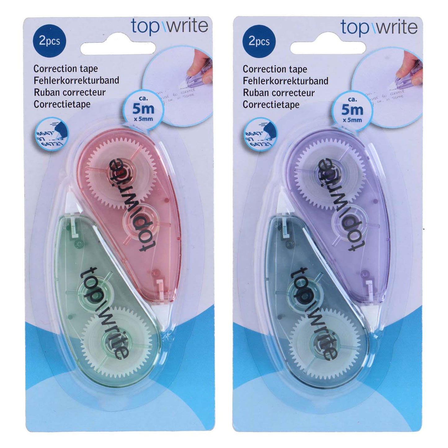 Ruban correcteur 5m, 2pcs.