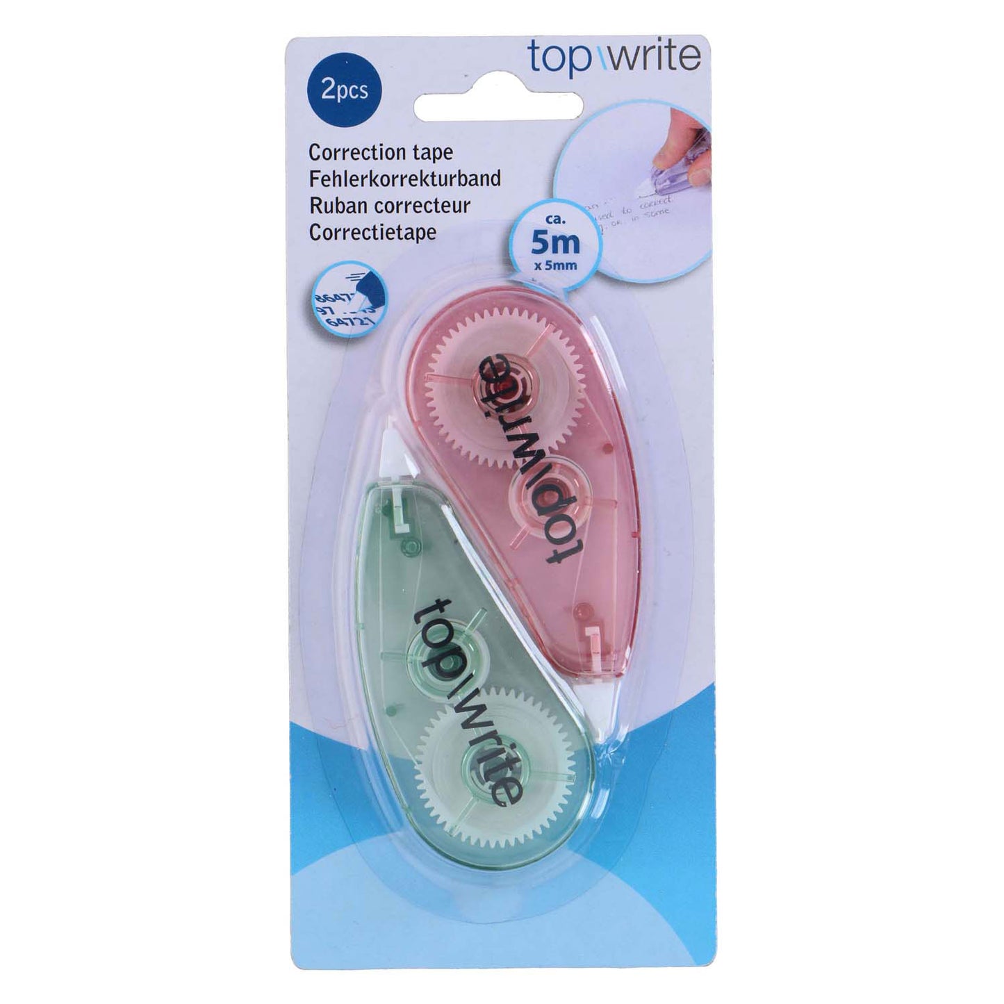Ruban correcteur 5m, 2pcs.