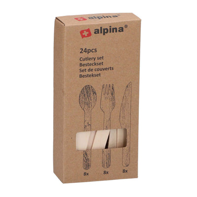 Ménagère Alpina, 24 pièces.
