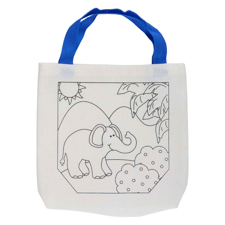 Sac en coton avec 5 marqueurs