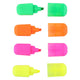 Surligneur mini, 4 pcs