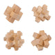 Puzzle cérébral en bois