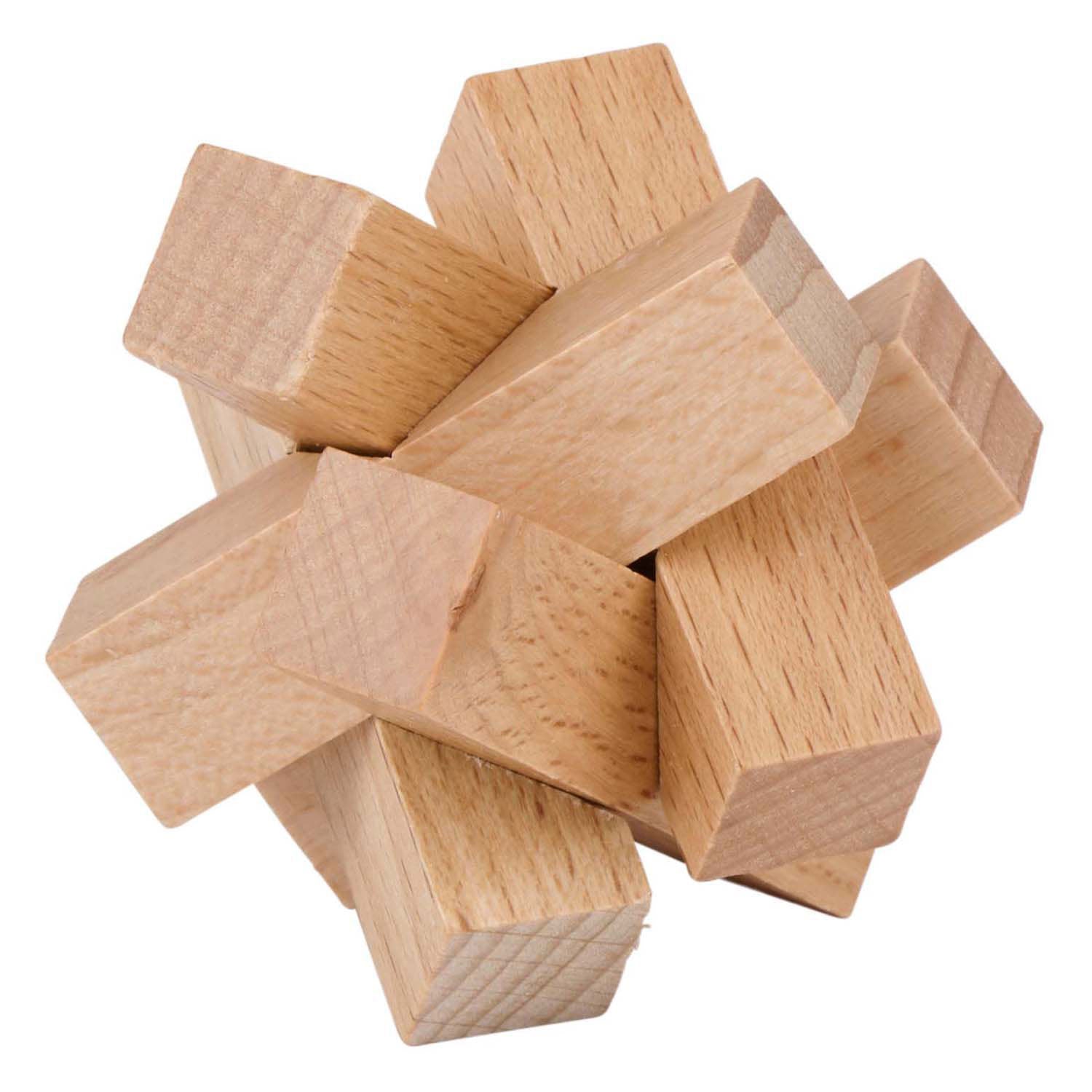 Puzzle cérébral en bois